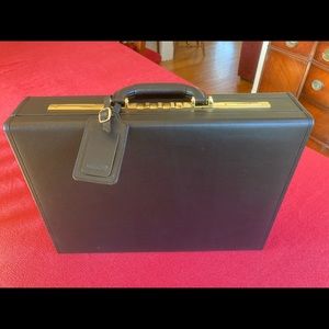 Coach rigid briefcase—mint condition!